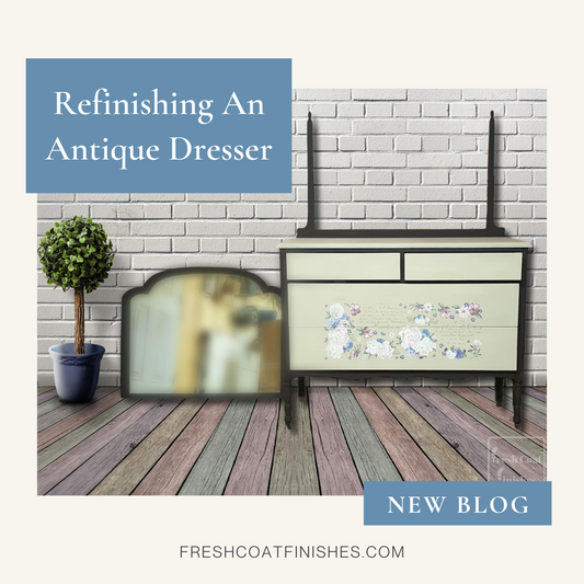 Refinishing An Antique Dresser