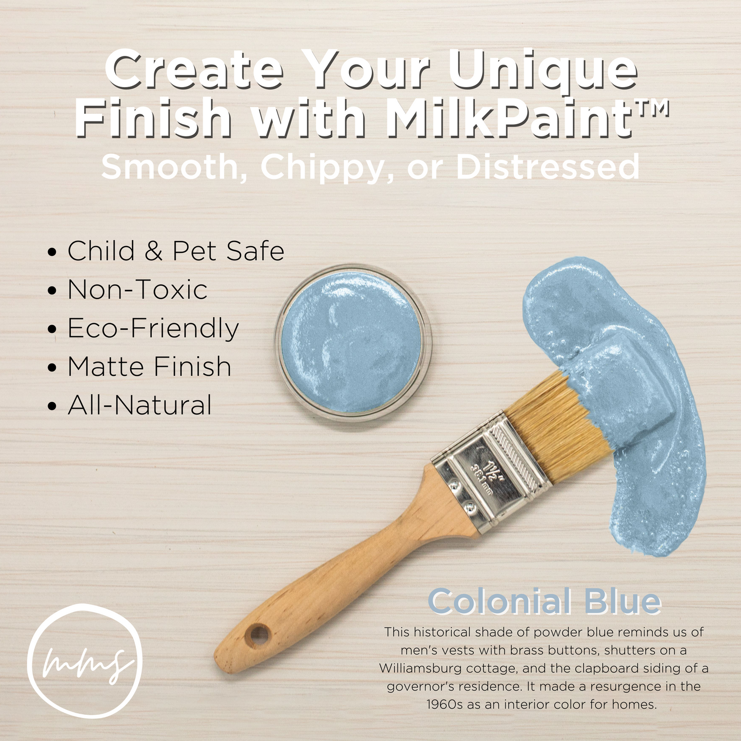 MilkPaint™ - Colonial Blue