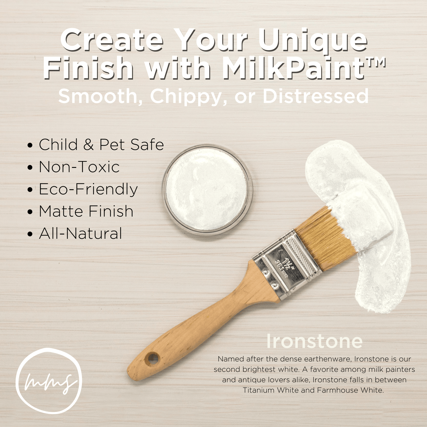 MilkPaint™ - Ironstone - Fresh Coat Finishes
