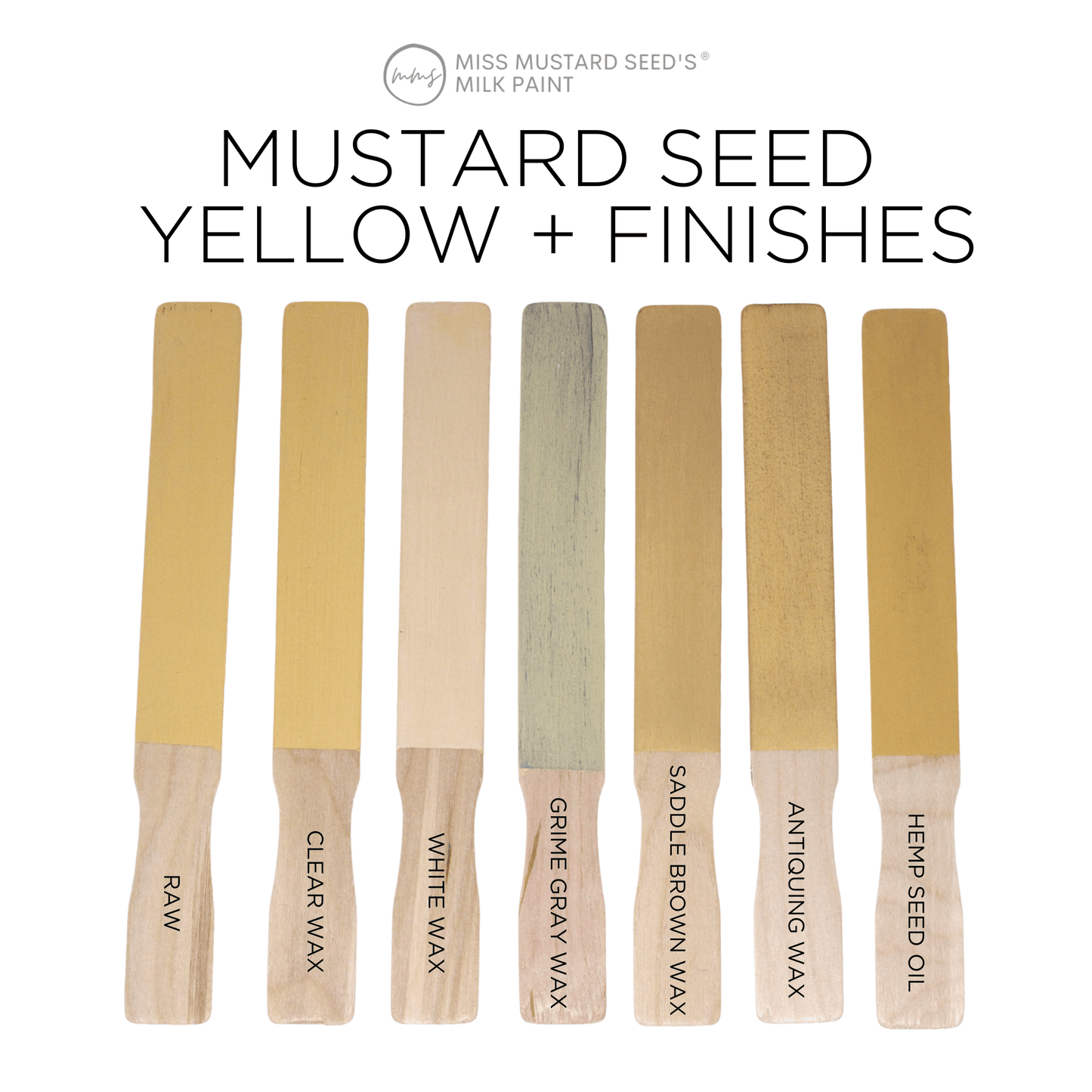 MilkPaint™ - Mustard Seed Yellow - Fresh Coat Finishes