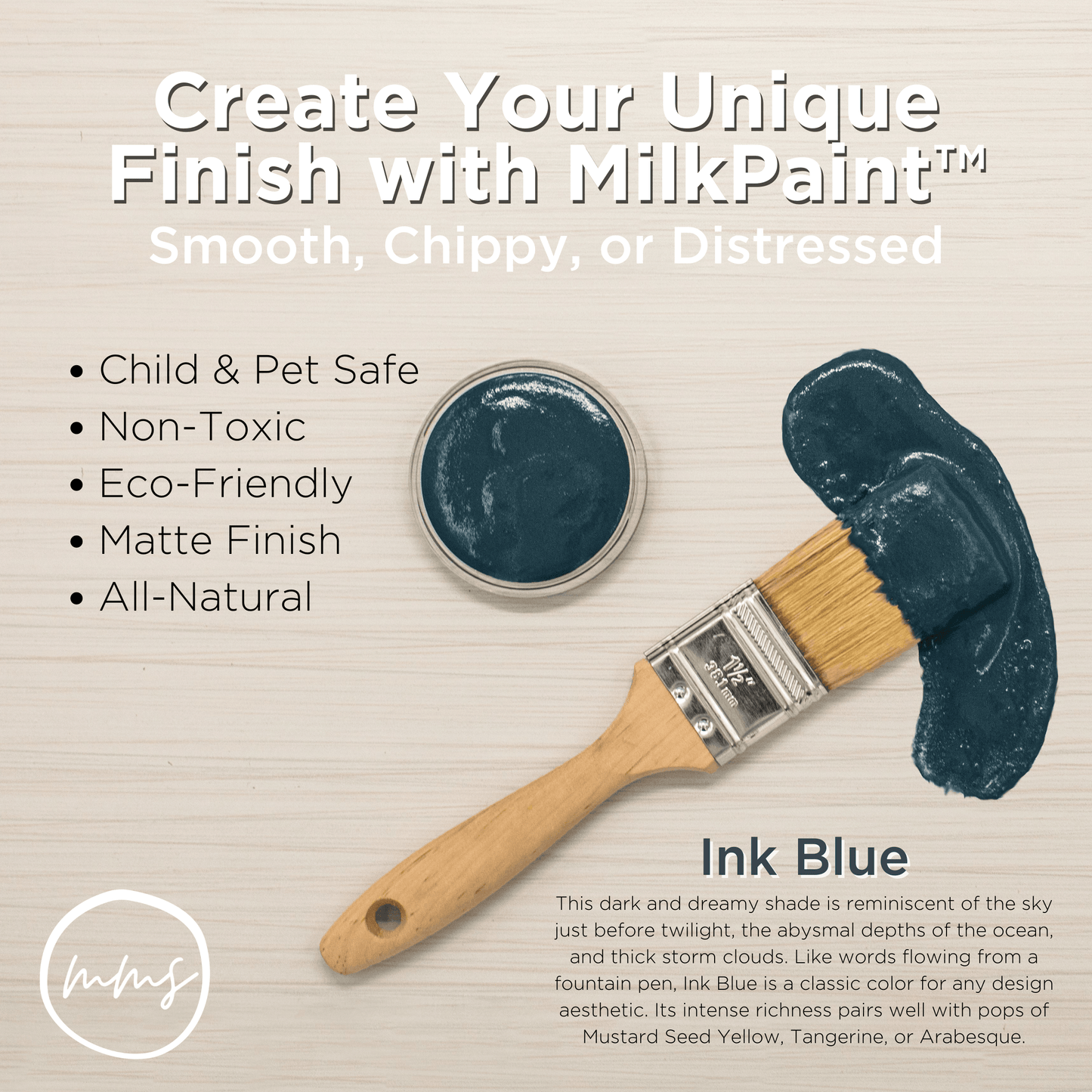 MilkPaint™ - Ink Blue (Artissimo) - Fresh Coat Finishes
