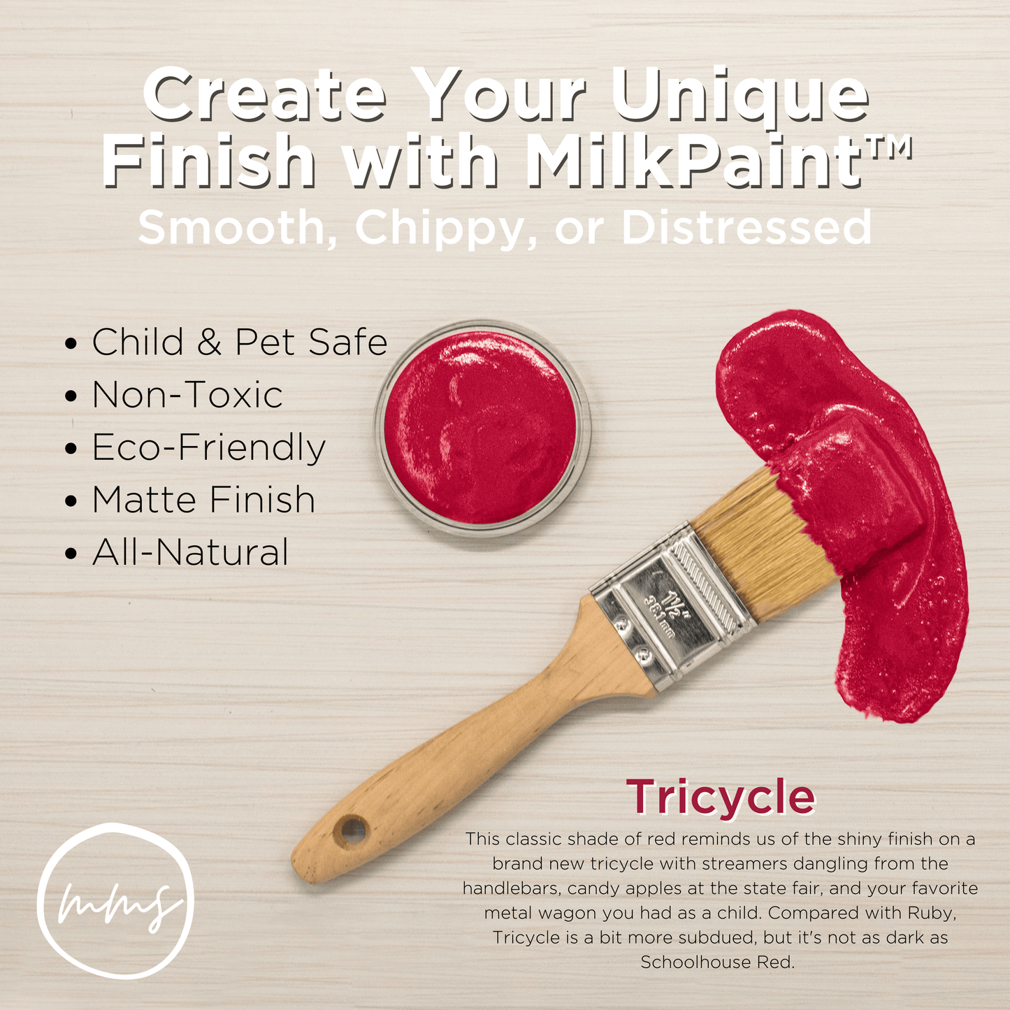 MilkPaint™ - Tricycle - Fresh Coat Finishes